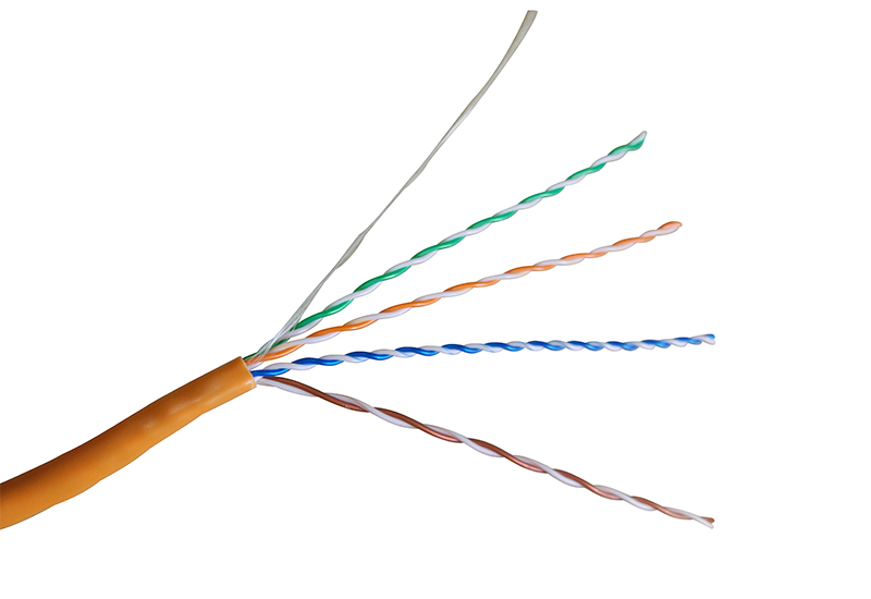 Super five unshielded network cable