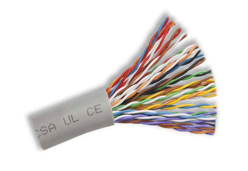 Large logarithmic digital communication cable